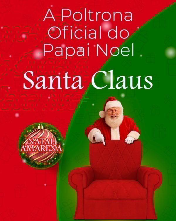 A Poltrona Oficial do Papai Noel
