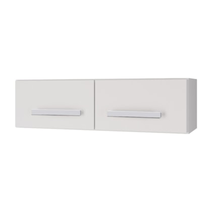 Armário 2 Portas Cozinha Aério Íris MB1 79cm Branco Com Puxador Cor Branco