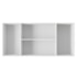 Armário 4 Portas Cozinha Aéreo Íris MB1 120cm Branco Com Puxador Cor Branco