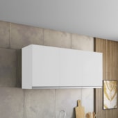 Armário Aéreo p/ Cozinha Maya A03 120cm 3 Portas Branco