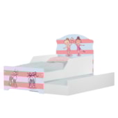 Bi Cama Infantil Bailarinas 153cm x 79cm KMCB