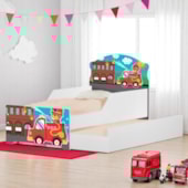 Bi Cama Infantil Quartel do Fogo 153cm x 79cm KMCB