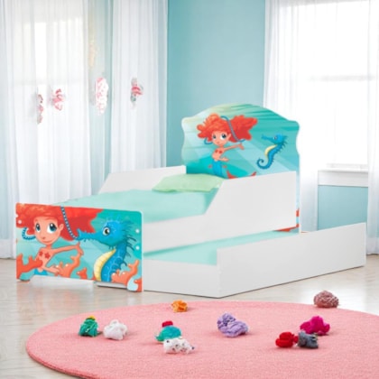 BI Cama Infantil Sereia 153cm x 79cm KMCB
