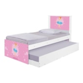 Bi Cama Infantil Solteiro Bailarina 195cm x 96cm KMTEB