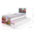 Bi Cama Infantil Solteiro Quartel do Fogo 195cm x 96cm KMTEB