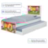 Bi Cama Infantil Solteiro Time dos Sonhos 195cm x 96cm KMTEB