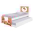 Bi Cama Infantil Solteiro Ursinho 195cm x 96cm KMTEB
