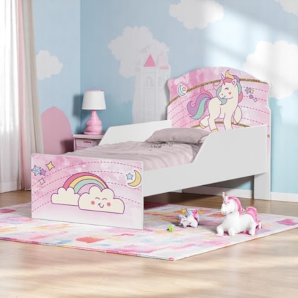  BI Cama Infantil Unicórnio 153cm x 79cm KMCB