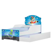Bi Cama Infantil Viagem Espacial 153cm x79cm KMCB