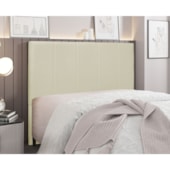 Cabeceira Casal Australia SPZ 140cm Veludo Bege