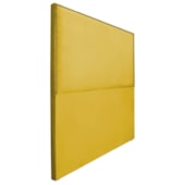 Cabeceira Casal Bali P02 140 cm para cama Box Suede Amarelo - Amarena Móveis