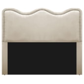 Cabeceira Casal Bari P02 140 cm para cama Box Corano Bege - Amarena Móveis
