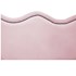 Cabeceira Casal Bari P02 140 cm para cama Box Corano Rosa bebê - Amarena Móveis
