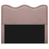 Cabeceira Casal Bari P02 140 cm para cama Box Linho Rosê - Amarena Móveis