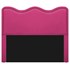 Cabeceira Casal Bari P02 140 cm para cama Box Suede Pink - Amarena Móveis