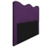 Cabeceira Casal Bari P02 140 cm para cama Box Suede Roxo - Amarena Móveis