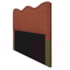 Cabeceira Casal Bari P02 140 cm para cama Box Suede Terracota - Amarena Móveis