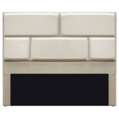 Cabeceira Casal Brick P02 140 cm para cama Box Corano Bege - Amarena Móveis