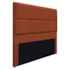 Cabeceira Casal Brick P02 140 cm para cama Box Suede Terracota - Amarena Móveis