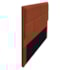Cabeceira Casal Brick P02 140 cm para cama Box Suede Terracota - Amarena Móveis