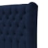 Cabeceira Casal Everest P02 140 cm para cama Box Suede Azul Marinho - Amarena Móveis