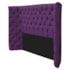 Cabeceira Casal Everest P02 140 cm para cama Box Suede Roxo - Amarena Móveis