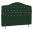 Cabeceira Casal Florence P04 140 cm Suede Verde TCA 947 - Amarena Móveis