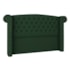 Cabeceira Casal  Lyon P04 140 cm Suede Verde TCA 947 - Amarena Móveis