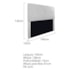 Cabeceira Casal Marseille P02 140 cm Corano Branco - Amarena Móveis