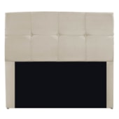 Cabeceira Casal Marseille P02 140 cm Linho Bege - Amarena Móveis