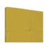 Cabeceira Casal Marseille P02 140 cm Suede Amarelo - Amarena Móveis