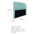 Cabeceira Casal Marseille P02 140 cm Suede Azul Tiffany - Amarena Móveis