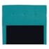 Cabeceira Casal Marseille P02 140 cm Suede Azul Turquesa - Amarena Móveis