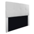 Cabeceira Casal Marseille P02 140 cm Suede Branco - Amarena Móveis