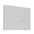 Cabeceira Casal Marseille P02 140 cm Suede Branco - Amarena Móveis