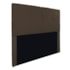 Cabeceira Casal Marseille P02 140 cm Suede Marrom - Amarena Móveis