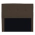 Cabeceira Casal Marseille P02 140 cm Suede Marrom - Amarena Móveis