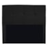 Cabeceira Casal Marseille P02 140 cm Suede Preto - Amarena Móveis