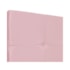 Cabeceira Casal Marseille P02 140 cm Suede Rosa Bebê - Amarena Móveis