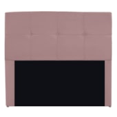Cabeceira Casal Marseille P02 140 cm Suede Rosê - Amarena Móveis