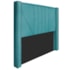 Cabeceira Casal Minsk P02 140 cm para cama Box Suede Azul Turquesa - Amarena Móveis