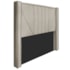 Cabeceira Casal Minsk P02 140 cm para cama Box Suede Bege - Amarena Móveis