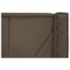Cabeceira Casal Minsk P02 140 cm para cama Box Suede Marrom - Amarena Móveis