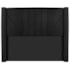 Cabeceira Casal Minsk P02 140 cm para cama Box Suede Preto - Amarena Móveis