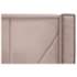 Cabeceira Casal Minsk P02 140 cm para cama Box Suede Rosê - Amarena Móveis