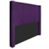 Cabeceira Casal Minsk P02 140 cm para cama Box Suede Roxo - Amarena Móveis