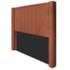 Cabeceira Casal Minsk P02 140 cm para cama Box Suede Terracota - Amarena Móveis