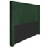 Cabeceira Casal Minsk P02 140 cm para cama Box Suede Verde - Amarena Móveis