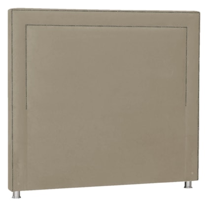 Cabeceira Casal Moscou P04 140 cm Suede Bege TCA 941 - Amarena Móveis