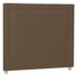 Cabeceira Casal Moscou P04 140 cm Suede Marrom TCA 942 - Amarena Móveis